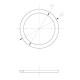 EXPERT seal DN32 for drainage (sewer) pipe, 3 pcs/pack