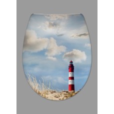 WC ISTE CEDO CAROLINA BEACH LIGHTHOUSE SOFT CLOSE