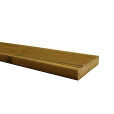 TERRASSILAUTA KESTOPUU KYLLÄSTETYT VIHREÄ 28X120X3000