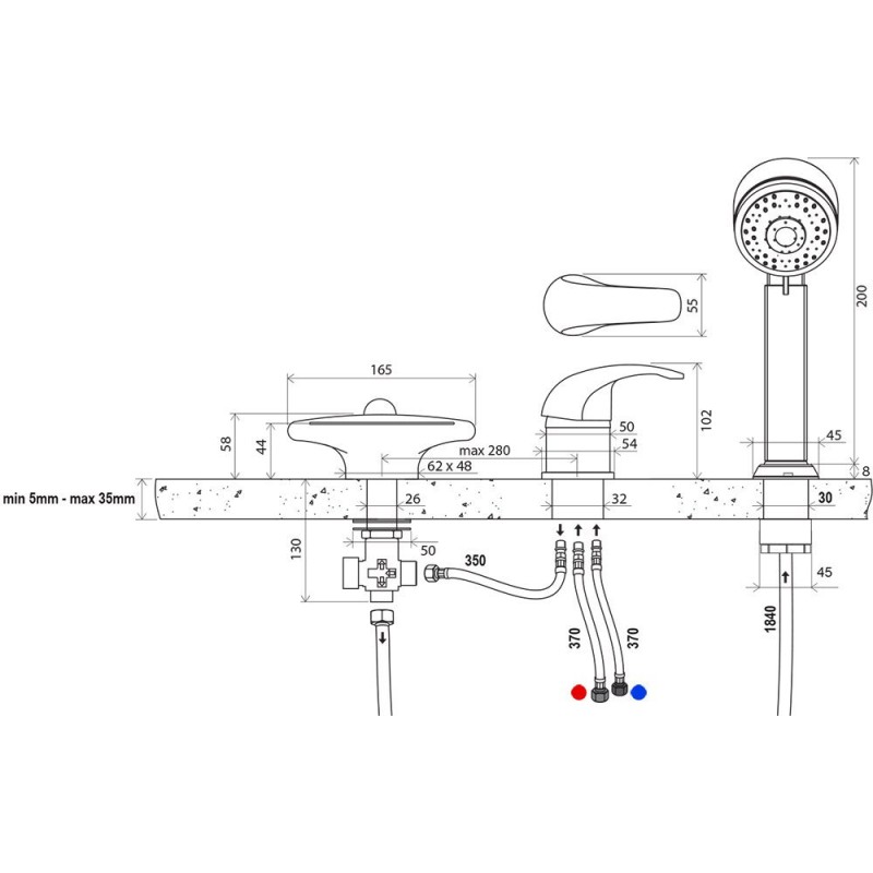  BATHROOM FAUCET RAVAK JUGA RS025 
