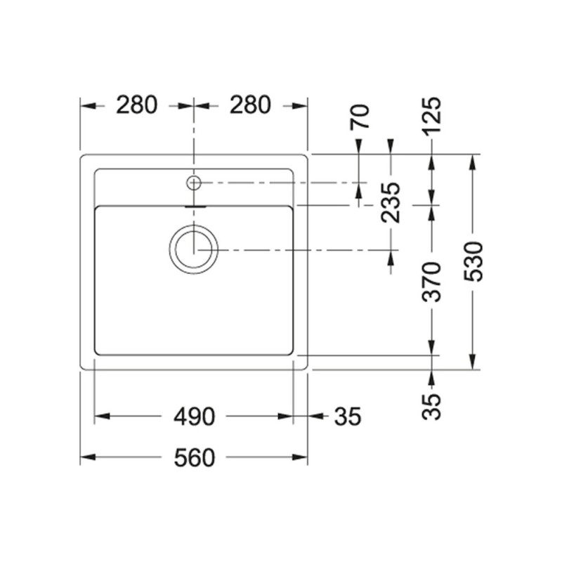 МОЙКА FRANKE ТЕКТОНИТ SID 610 CARBON