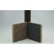 TEMPSI INSIDE CORNER  2000MM RR32 dark brown
