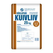 KUIVLIIV SILIKAAT 0-2MM 25kg