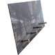 KLAASGARDEROOB 30X80CM TEHAS