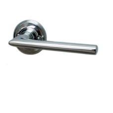 Door Handle VAL 85/02 SC Brass/Chrome