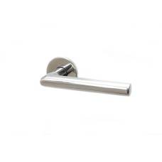 DOOR HANDLE VAL208/19 STAINLESS STEEL GLOSSY