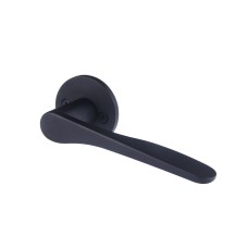Door Handle VAL73 Zinc/Black Matte