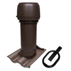 MONIER VENTIL.KOMPLEKT D160 PRUUN