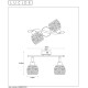 Ceiling light TAHAR 2X28W G9 White