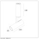 Ceiling light GREG LED 13W Ø5cm White
