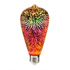PIRN LED POLUX 3,5W E27 ST64 3D FILAMENT