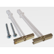 PLASTIC DOWEL  TOGGLE SNAP KIPSILE  M6 10-92MM 2 TK/PAKK