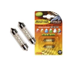 AUTOPIRN LED T10 30MM 2TK/PK