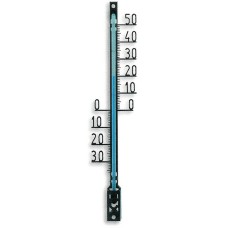 TERMOMEETER VÄLIS.PLAST MUST 48CM