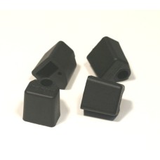 BASKET TOWER FEET NORSCAN BLACK 4PCS