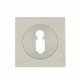 KEY PLATE QUBIK-QR NI/SAT