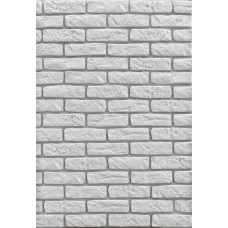 DEKORATIIVKIVI BRICK WHITE 0.85m2/PAKK