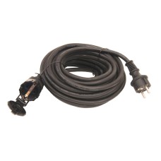 EXTENSION CORD  5m 3G1,5 MAANDUSEGA JÄTKU MUST KUMM