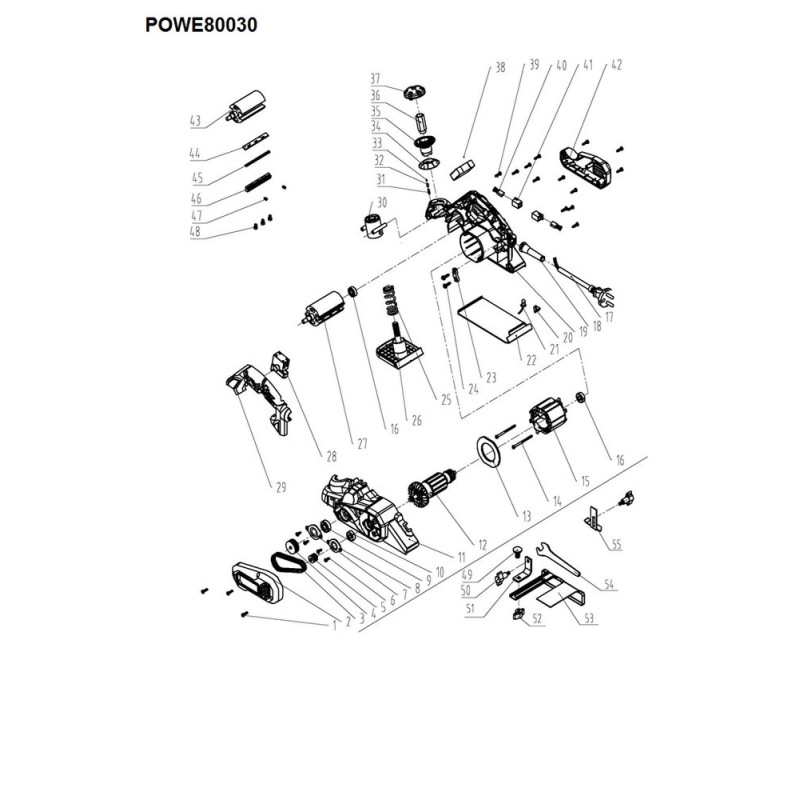 HÖÖVEL POWE80030 900W 82MM