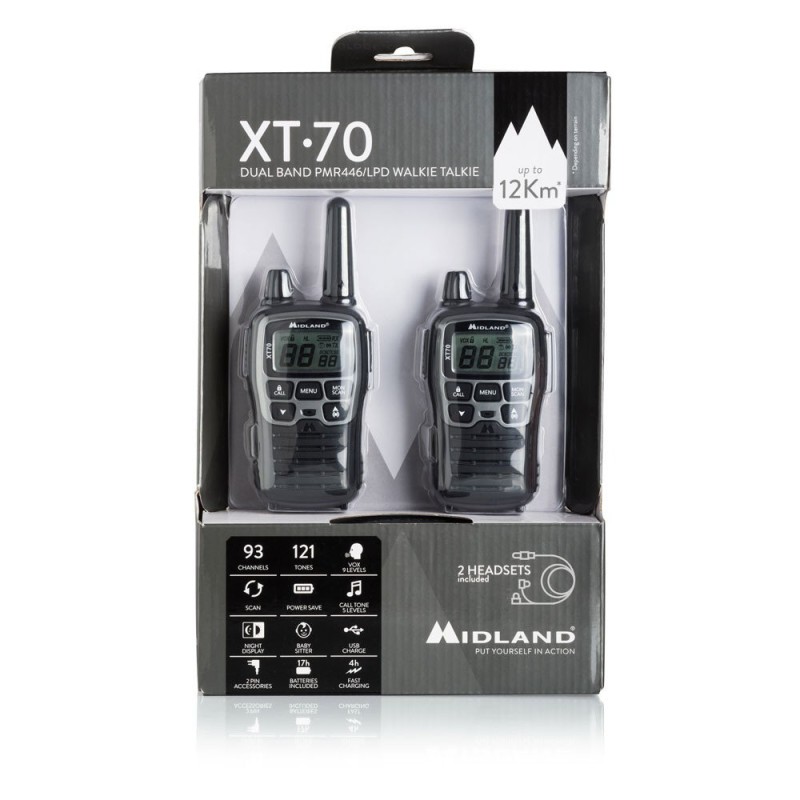RAADIOSAATJA KOMPLEKT MIDLAND XT50