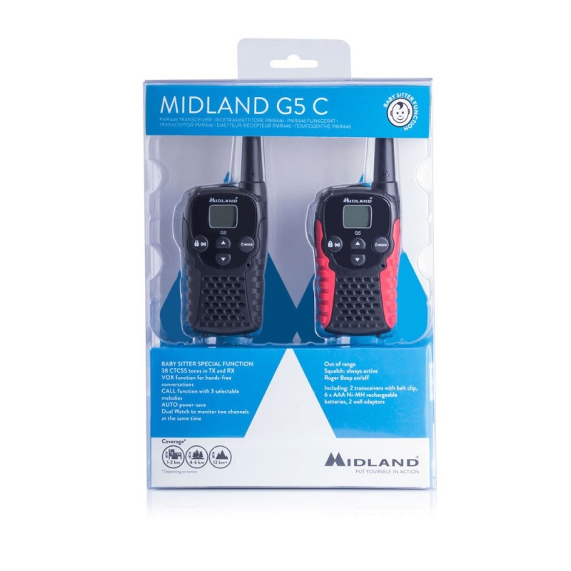 RAADIOSAATJA KOMPLEKT MIDLAND G5C