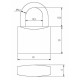 PADLOCK 






 Grey 20MM