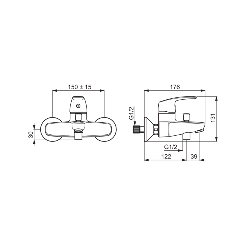  BATHROOM FAUCET ORAS 1040U SAFIRA 