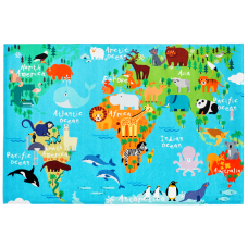VAIP TORINO KIDS 233 120X170CM MAAILMAKAART