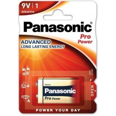 BATTERY  PANASONIC 6LR61/1B 9V