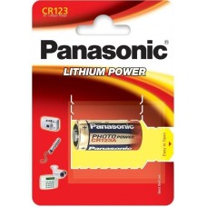 BATTERY  PANASONIC CR123A/1B