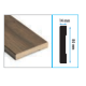DOOR MOLDING MDF 14X80X2170MM SAAR White