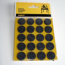 MÖÖBLIVILT A-40002-01-020 MUST 20TK/PK ø20MM