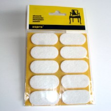 MÖÖBLIVILT A-40001-06-010 VALGE 10TK/PK 44X20MM