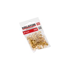 GROMMETS TARPAULIN  7MM MESSING 100 TK/PAKK