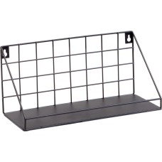 Elbe Metal Shelf 30 x 14 cm, Black