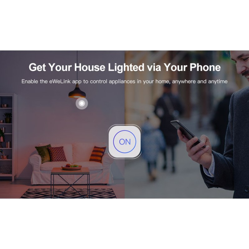 SONOFF MINI NUTIKAS WiFi-LÜLITI 2200W 230V