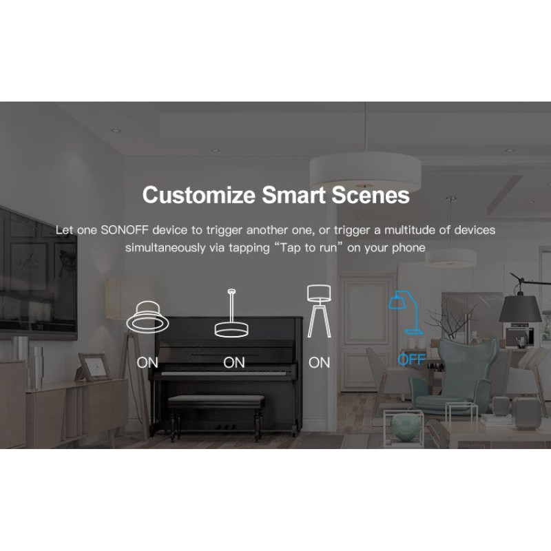 SONOFF MINI NUTIKAS WiFi-LÜLITI 2200W 230V