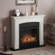 EL.KAMIN HELMI 1072X952MM SOFT CREAM