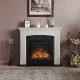 EL.KAMIN HELMI 1072X952MM SOFT CREAM