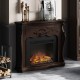 EL.KAMIN GALA 1166X965MM ROYAL WALNUT