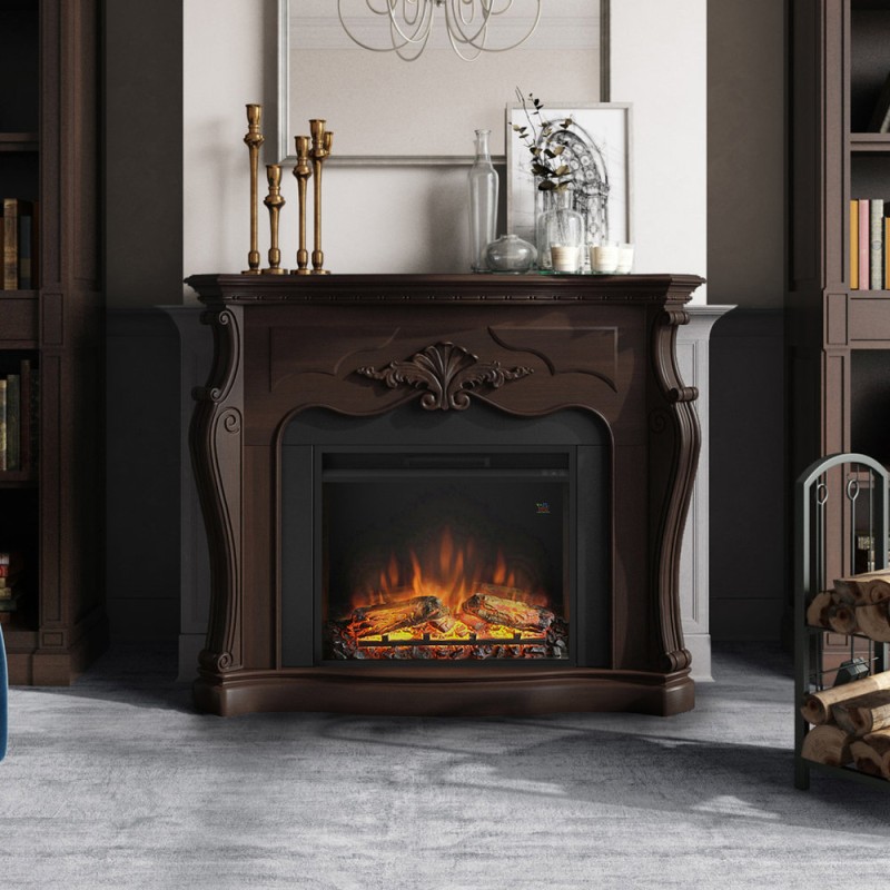 EL.KAMIN GALA 1166X965MM ROYAL WALNUT