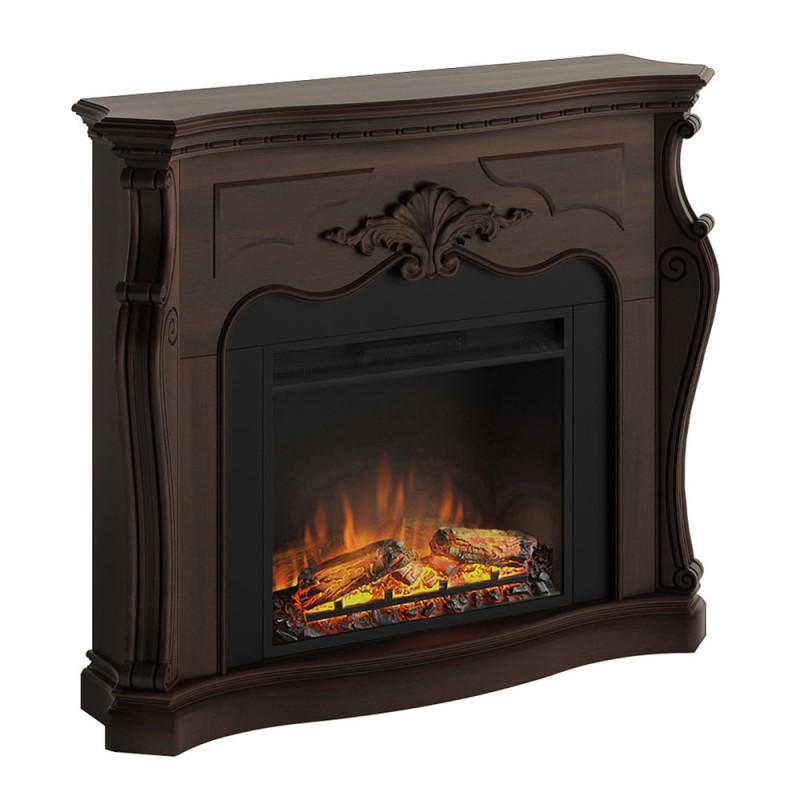 EL.KAMIN GALA 1166X965MM ROYAL WALNUT