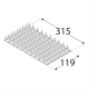 NAIL PLATE  60X100X1.3MM