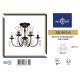 VALGUSTI PETRASVET SE1013-5 5X60W E14