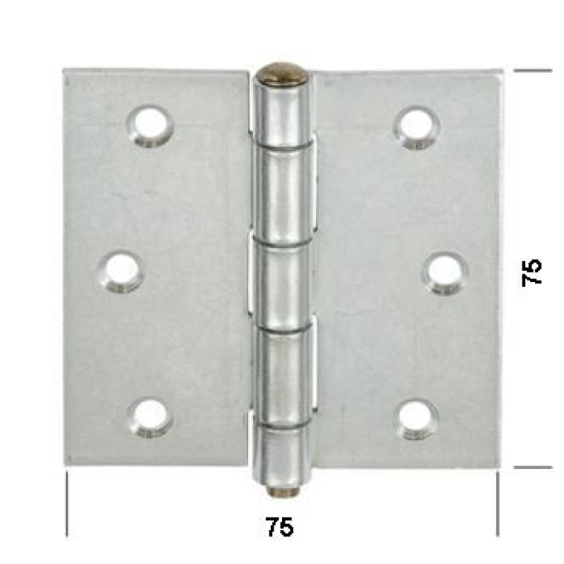HINGE E  75X75 MM EXTRA TUGEV