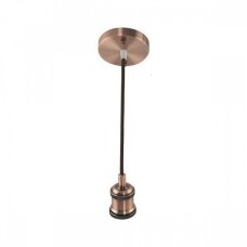 VALGUSTI JUHE PESAGA TESLA E27 RED COPPER 1M