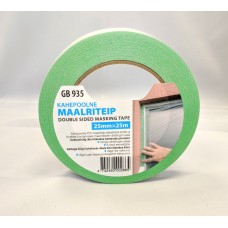 MAALRITEIP KAHEPOOLNE 25MMX25M ROHELINE