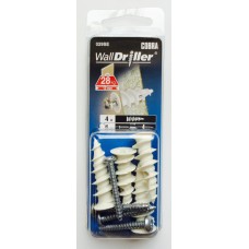 KIPSPLAADI TÜÜBEL WALLDRILLER 4.0MM 4TK/PK