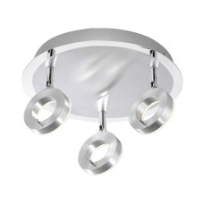 Ceiling Lamp SILEDA 3‑Light Round LED IP44