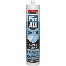 MONTAAŽILIIM SOUDAL FIX ALL CRYSTAL 290ml